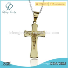 Dubai gold jewelry pendant, mens cheap gold cross pendants